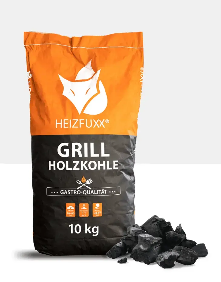 HEIZFUXX Grillkohle 10 kg